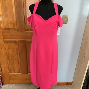 Bisou Bisou Woman's Dress, Size 12; Pink NWT